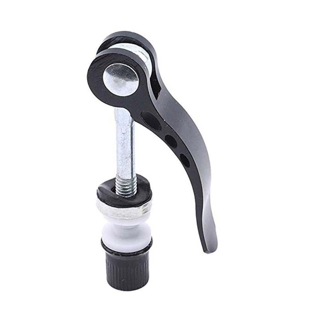 Bicycle Accessories Bicycle Quick Release Aluminium Bike Seat Post Clamp Seatpost Mountain Bike Seat Tube Clamp Bike Parts (Color : Black)