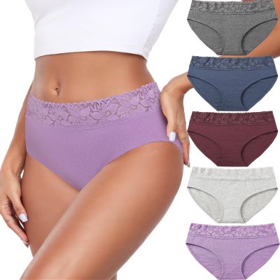 Altheanray women's underwear pack Lace Bikini Panties for Women Breathable Hipster Comfort Stretch(PX3020S-Solid Color)