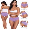 Altheanray women's underwear pack Lace Bikini Panties for Women Breathable Hipster Comfort Stretch(PX3020S-Solid Color) view 2
