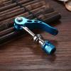Bicycle Accessories Bicycle Quick-Release Rack Mounting Mountain Size Full Tube Clamps Seat Seat Seat Tube Bike Clamps Locks Bike Parts (Color : Blue) view 2