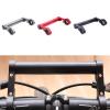 SJHY Bicycle Accessories Bike Handlebar Extender,Carbon Bicycle Speedometer Extender Mount Alloy Headlight Extension Mount Holder Bike Accessories Bike Parts (Color : Red) view 3