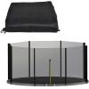 XXJJ Trampoline Replacement Safety Enclousure Net for Straight Poles Round Frame Trampolines (Net Only), Trampoline Accessories,14ft 8 Poles view 1