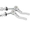 Bicycle Accessories Bicycle Quick Release Aluminium Bike Seat Post Clamp Seatpost Mountain Bike Seat Tube Clamp Bike Parts (Color : Silver) view 3
