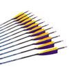Spine 300 Arrow 27 Inch Arrow Target Practice Arrow Hunting Arrow Carbon Arrows Compound Bow Recurve Bow Adult Youth Archery Indoor Outdoor Shooting Bullet Tip 12pc view 4