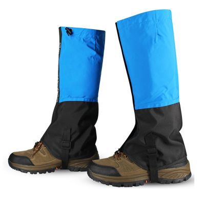 LYLFF Leg Gaiters, Waterproof and Anti-Snake-bite Leggings, Tear-Resistant Oxford Cloth, Suitable for Hiking, Skiing, Hunting and Mountaineering (Color : D, Size : One Size)