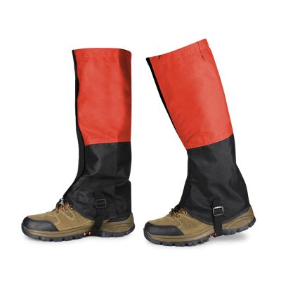 LYLFF Leg Gaiters, Waterproof and Anti-Snake-bite Leggings, Tear-Resistant Oxford Cloth, Suitable for Hiking, Skiing, Hunting and Mountaineering (Color : B, Size : One Size)