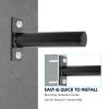 Clothink Wall Mounted Weight Plate Holder, Fits 2" Olympic Weight Plate Storage Rack,Heavy Duty 4 Pack Home Gym Organizer view 4