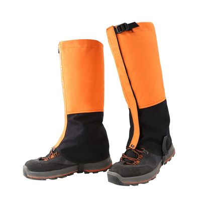 LYLFF Leg Gaiters, Waterproof and Anti-Snake-bite Gaiters, Tear-Resistant Oxford Cloth, Suitable for Hiking, Skiing, Hunting and Mountaineering (Color : B, Size : Small)