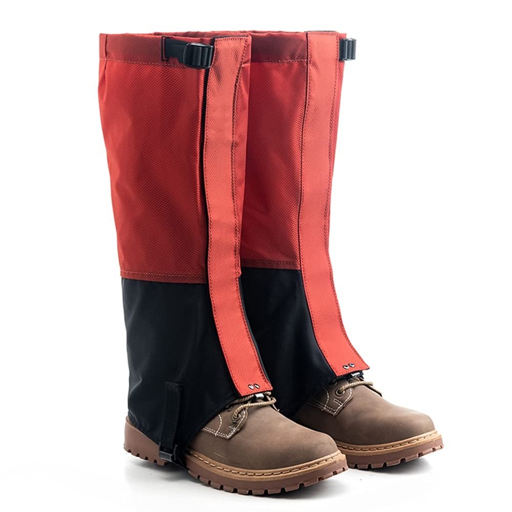 LYLFF Leg Gaiters, Waterproof a Anti-Snake-Biting Snow Leggings, Suitable for Hiking, Ski Hunting and Mountaineering (Color : C, Size : One Size)