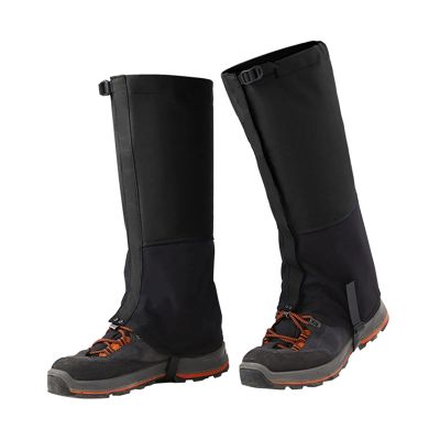 LYLFF Leg Gaiters, Waterproof and Anti-Snake-bite Gaiters, Tear-Resistant Oxford Cloth, Suitable for Hiking, Skiing, Hunting and Mountaineering (Color : A, Size : Small)