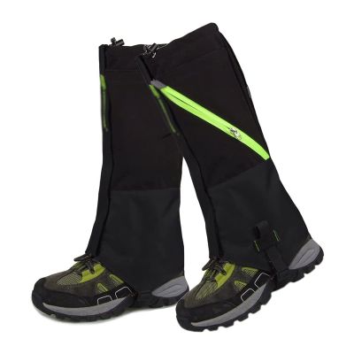 LYLFF Leg Gaiters, Waterproof and Anti-Snake-bite Leggings, Tear-Resistant Oxford Cloth, Suitable for Hiking, Skiing, Hunting and Mountaineering (Color : A, Size : One Size)