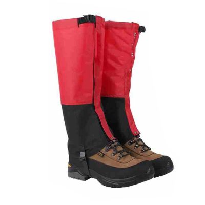 LYLFF Leg Gaiters, Waterproof and Anti-Snake-bite Leggings, Tear-Resistant Oxford Cloth, Suitable for Hiking, Skiing, Hunting and Mountaineering (Color : B, Size : Medium)