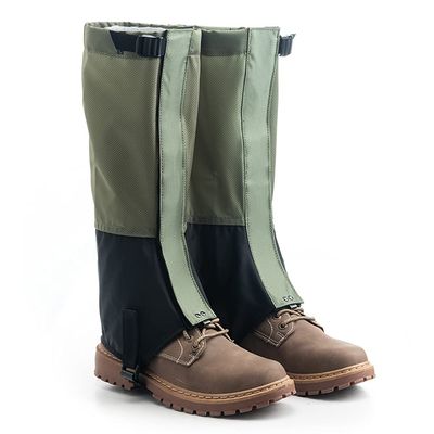 LYLFF Leg Gaiters, Waterproof a Anti-Snake-Biting Snow Leggings, Suitable for Hiking, Ski Hunting and Mountaineering (Color : A, Size : One Size)