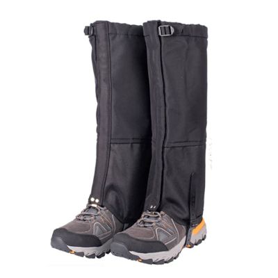 LYLFF Leg Gaiters, Waterproof and Anti-Snake-bite Gaiters, Tear-Resistant Oxford Cloth, Suitable for Hiking, Skiing, Hunting and Mountaineering (Color : D, Size : X-Large)
