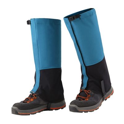 LYLFF Leg Gaiters, Waterproof and Anti-Snake-bite Gaiters, Tear-Resistant Oxford Cloth, Suitable for Hiking, Skiing, Hunting and Mountaineering (Color : C, Size : Large)