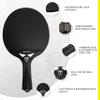 Killerspin Impact Raptor Outdoor Paddle, Table Tennis Paddles, Table Tennis Racket, Ping Pong Paddle Case, Table Tennis Equipment for Beginners/Intermediates, Black view 2