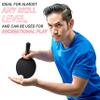 Killerspin Impact Raptor Outdoor Paddle, Table Tennis Paddles, Table Tennis Racket, Ping Pong Paddle Case, Table Tennis Equipment for Beginners/Intermediates, Black view 3