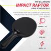 Killerspin Impact Raptor Outdoor Paddle, Table Tennis Paddles, Table Tennis Racket, Ping Pong Paddle Case, Table Tennis Equipment for Beginners/Intermediates, Black view 4