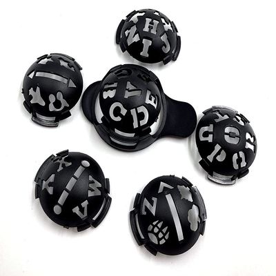 6 in 1 Golf Ball Liner Line Marker Template Drawing Mark Alignment Tool