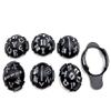6 in 1 Golf Ball Liner Line Marker Template Drawing Mark Alignment Tool view 2