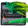 Lobo Lures #222 Tuna Crack Commotion Splash Machine Tuna Bullet Daisy Chain 400lb Leader & 10/0 Hook (Green Machine) view 1