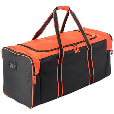Jetstream Heavy Duty Multi Pocket Large Sports Gym Equipment 3-Pocket Travel Duffel Bag (36 Inch, Orange)