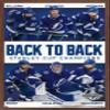 Trends International NHL Tampa Bay Lightning - 2021 NHL Stanley Cup Champions Wall Poster, 34L x 22.4W, Mahogany Framed Version view 1