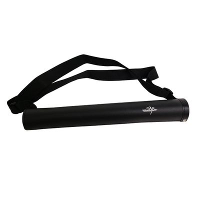 SAS Southland Archery Supply Leather Tube 17" Hip Quiver Arrow Holder with Belt Clip (Hip/Back Quiver 2-in-1)