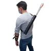 SAS Southland Archery Supply Leather Tube 17" Hip Quiver Arrow Holder with Belt Clip (Hip/Back Quiver 2-in-1) view 4