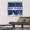 Trends International NHL Tampa Bay Lightning - 2021 NHL Stanley Cup Champions Wall Poster, 34L x 22.4W, Silver Framed Version view 2