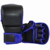 Ultimate - Classic Sparring Gloves for Boxing MMA Muay Thai Bag Workout (L/XL, Black Blue) view 1