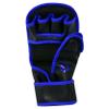 Ultimate - Classic Sparring Gloves for Boxing MMA Muay Thai Bag Workout (L/XL, Black Blue) view 3