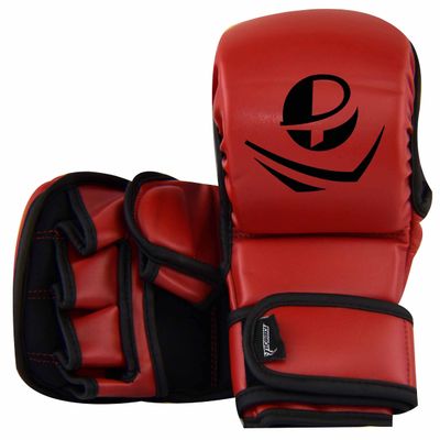 Ultimate - Classic Sparring Gloves for Boxing MMA Muay Thai Bag Workout (CH, Red)