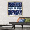 Trends International NHL Tampa Bay Lightning - 2021 NHL Stanley Cup Champions Wall Poster, 34L x 22.4W, Gold Framed Version view 2