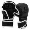 Ultimate - Classic Sparring Gloves for Boxing MMA Muay Thai Bag Workout (S/M, Black) view 2