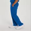 Urbane Performance Tailored Fit Super Stretch 4-Pocket Scrub Pants for Men 9254 New Royal view 2