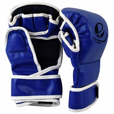Ultimate - Classic Sparring Gloves for Boxing MMA Muay Thai Bag Workout (CH, Blue)