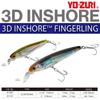 3D INSHORE FINGERLING (SP) 70mm 2-3/4" view 3