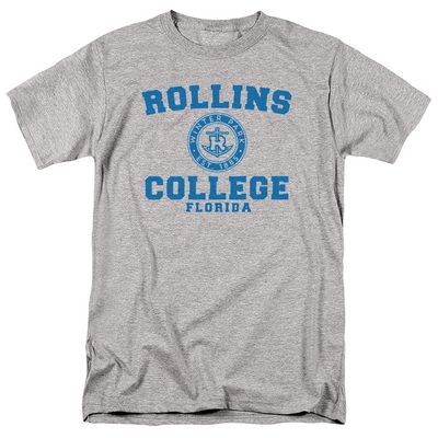 Rollins College Official Circle Logo Unisex Adult T-Shirt, Circle Logo, 4X-Large