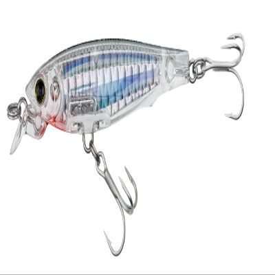 Yo-Zuri R1409-HGSH: 3D Inshore Fingerling (Sp) 70Mm 2-3/4", Ghost Shad