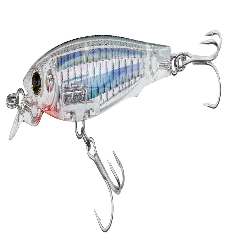 Yo-Zuri R1409-HGSH: 3D Inshore Fingerling (Sp) 70Mm 2-3/4", Ghost Shad