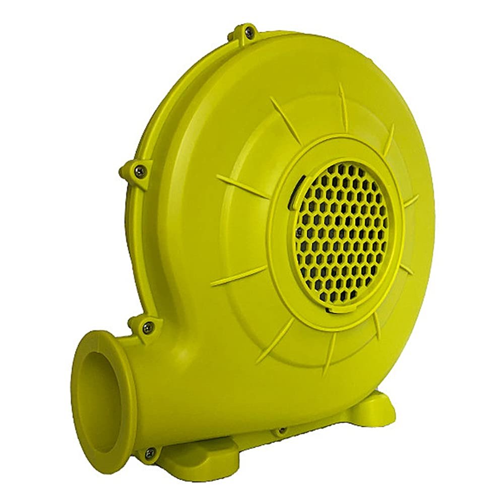 NWB 450W Outdoor/Indoor Inflatable Air Blower Pump Fan,Compact and Energy Efficient Electric Air Pump Fan,for Inflatable Movie Screen Bouncy Castle and Slides(Yellow)