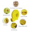 NWB 450W Outdoor/Indoor Inflatable Air Blower Pump Fan,Compact and Energy Efficient Electric Air Pump Fan,for Inflatable Movie Screen Bouncy Castle and Slides(Yellow) view 3