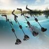 Fish Alarm Bite Indicator, 4 pcs LED Fishing Bite Alarm Set Hangers Swinger Chain Indicator Sound and Light Alert with Carry Case for Fishing Rod view 4