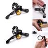 Adjustable Mountain Bike Seatpost Dropper Remote Lever w/ Wrenches, Aluminium Universal Bicycle Seatpost Remote Lever Shifter fit for 22.2 mm or 24 mm MTB Handlebar(Black -22.2cm) view 2