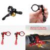 Adjustable Mountain Bike Seatpost Dropper Remote Lever w/ Wrenches, Aluminium Universal Bicycle Seatpost Remote Lever Shifter fit for 22.2 mm or 24 mm MTB Handlebar(Black -22.2cm) view 3