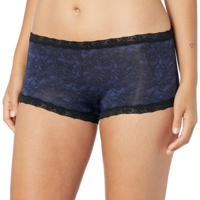 Maidenform Women's Classics Microfiber Boyshort w/Lace 40760
