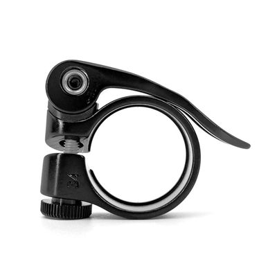 Bicycle Accessories 28.6/31.8/34.9mm Aluminum Bike Seatpost Clamp Quick Release Seat Post Tube Clip Seat Tube Clamp Seatpost Clamp Bike Parts (Color : 31.8mm)