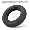 OUKENS Electric Scooter Tire, Explosion-Proof Tubeless Solid Tire for 10 inch Electric Scooter (Black(Small)) view 4
