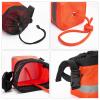 MOPHOEXII Rescue Throw Bag with 50/100 Feet Floating Line,Emergency Throw Bag with Whistle Buckle for Kayaking and Rafting,Safety Equipment for Raft and Boat(Orange, 100) view 4
